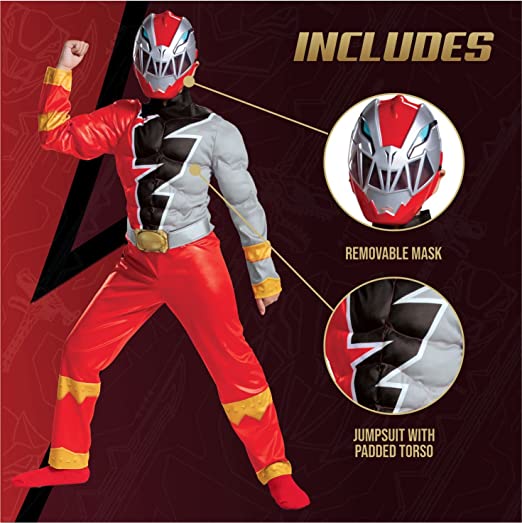 RED RANGER DINO FURIA DE LUJO