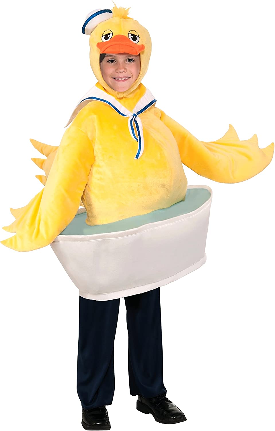 Disfraz de patito de goma