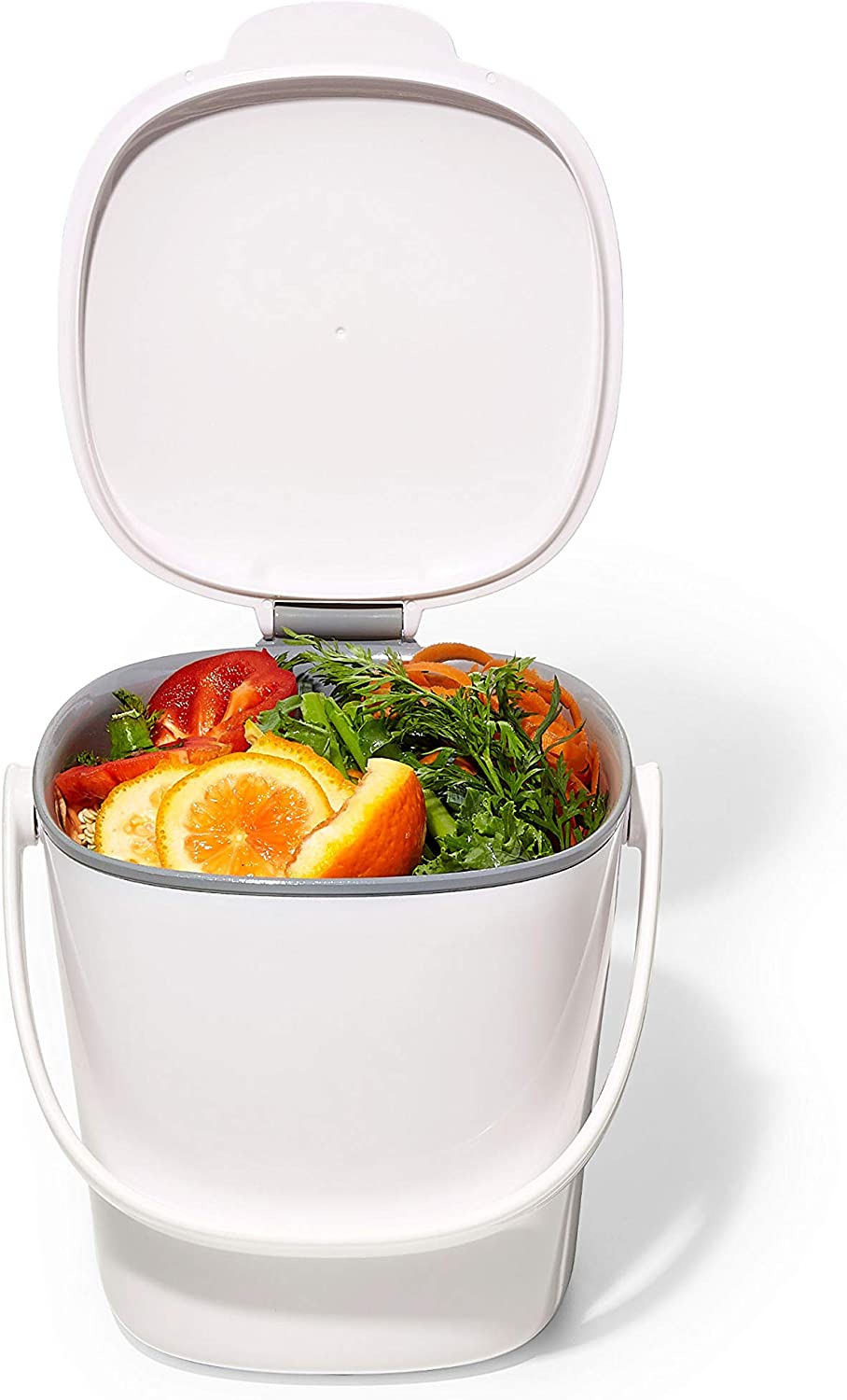 OXO GG CUBETA DE COMPOSTA FÁCIL LIMPIEZA BLANCA 0.75 GAL / 2.83 L