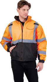 Chaqueta de seguridad aislante Clase 3 naranja