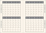 Agenda semanal 2023 de flores silvestres lavanda