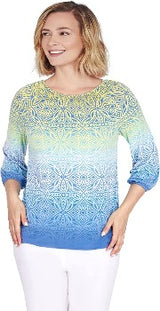Blusa Pacific Multi - Ruby Rd