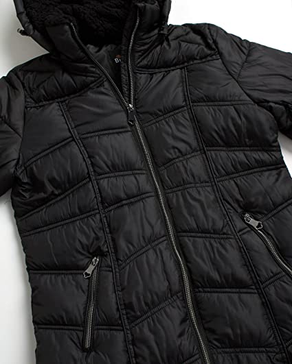 Chaqueta de Plumón con Forro Polar W Woobie T Negro