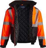 Chaqueta de seguridad aislante Clase 3 naranja