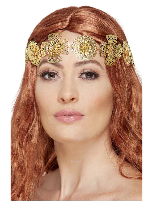 Diadema medieval, dorada