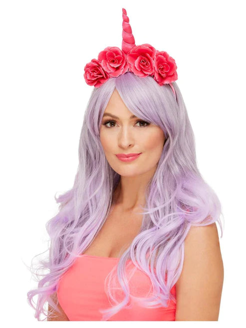 Diadema de unicornio, rosa
