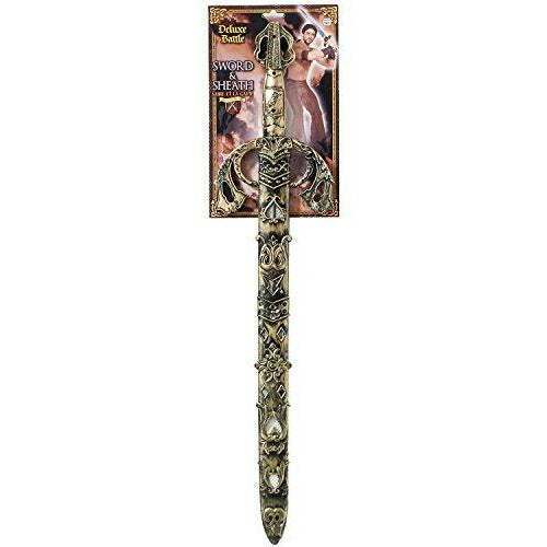 Espada de fantasía medieval con vaina