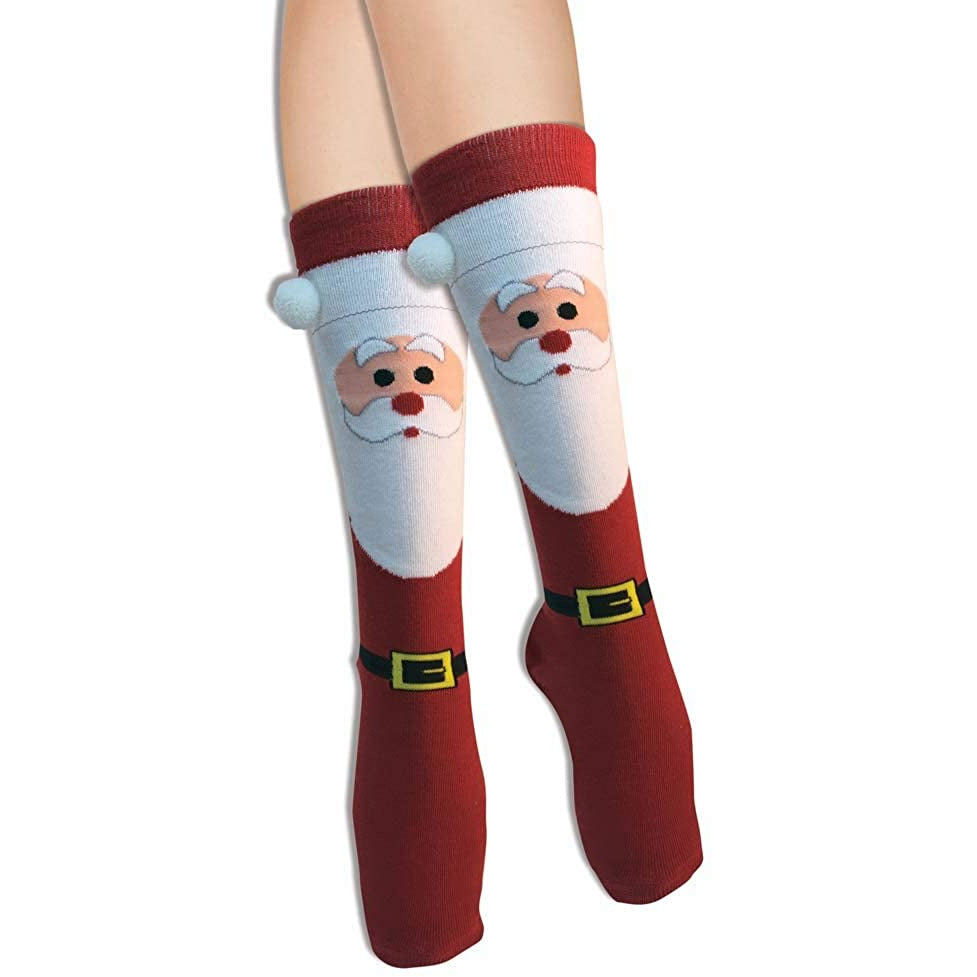 Calcetas navideñas de Santa - par
