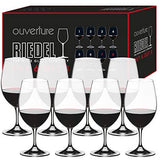 Riedel Ouverture Juego de 8 Copas Magnum de Cristal Fino