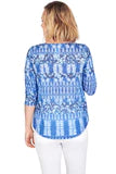 Blusa Azul Mult - Ruby Rd