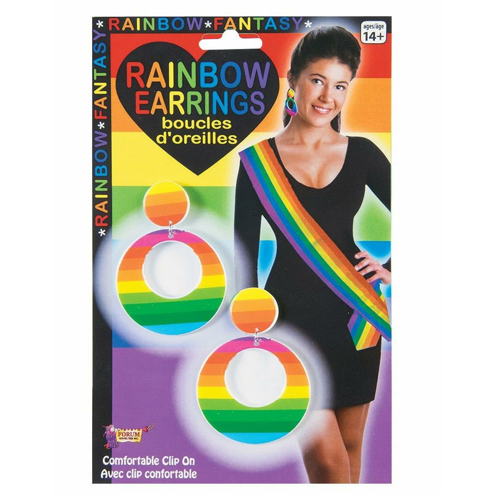 Rainbow earrings