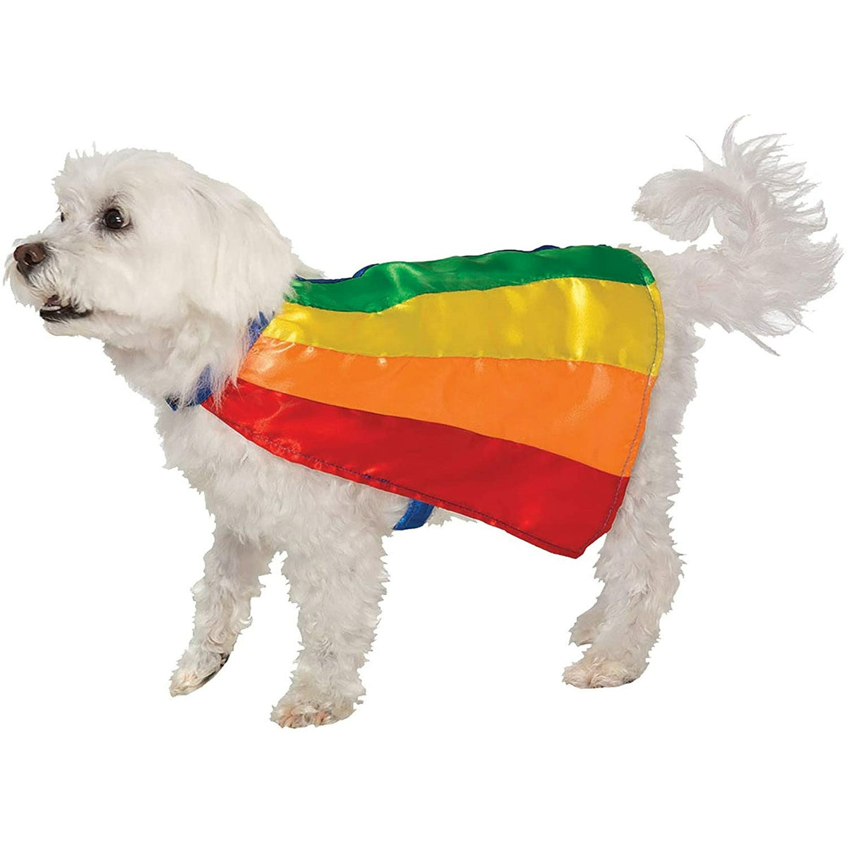 Capa de arcoíris para mascotas