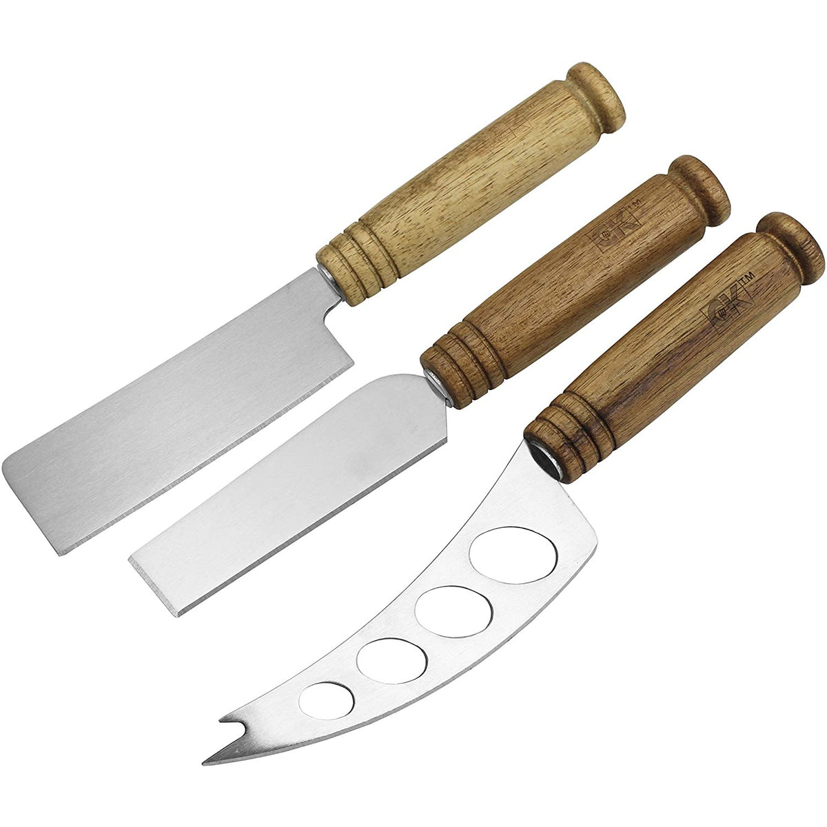 Juego de 3 cuchillos para queso