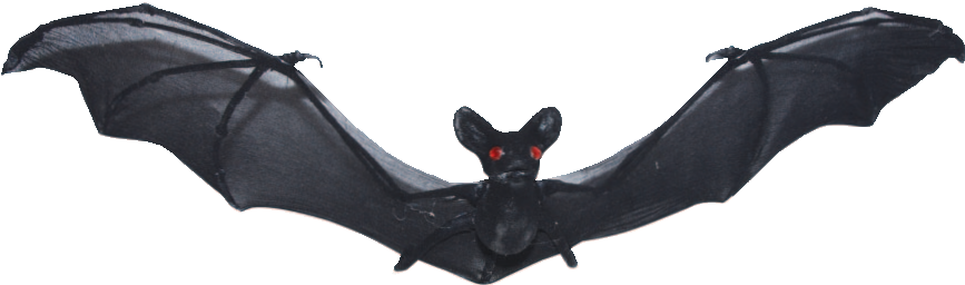 Murciélago de nailon negro