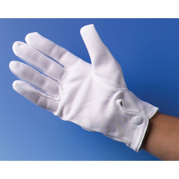Guantes teatrales blancos