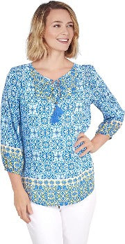 Blusa Pacific Multi - Ruby Rd