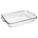 Fuente de horno de 4.8 QT y asas de fácil agarre