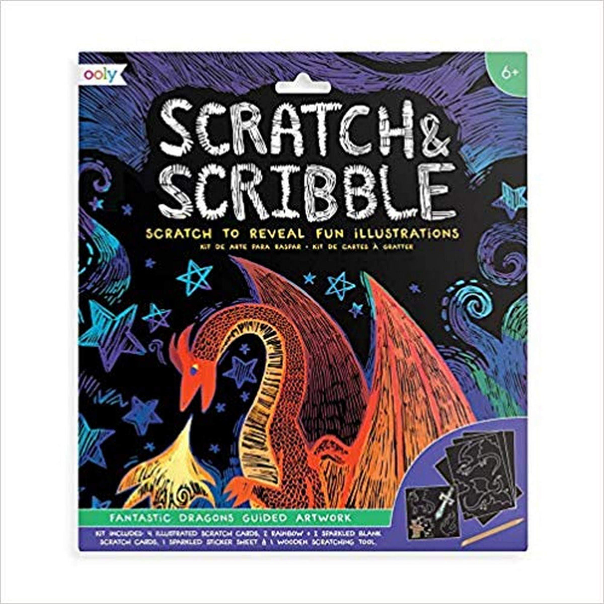 Kits de arte Scratch & Scribble