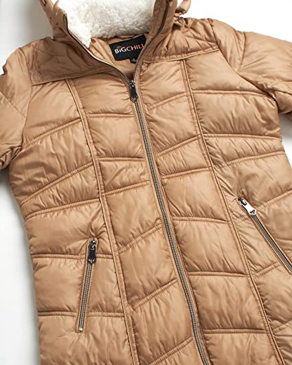 Chaqueta de plumas con forro polar Woobie T Camel