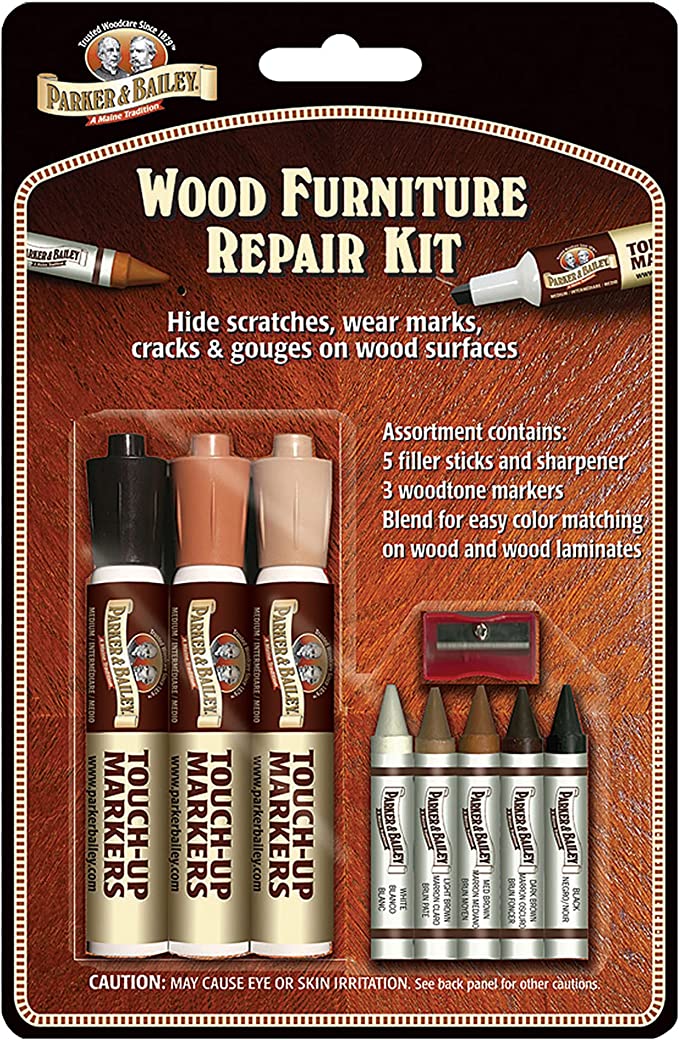 Kit de reparación de muebles de madera 12 unidades
