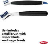 OXO GG JUEGO DE CEPILLOS DE LIMPIEZA PROFUNDA BUE