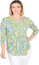 Blouse Sunburst Multi - Ruby Rd