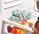 Organizador de latas de bebidas Fridge + Freeze Binz transparente