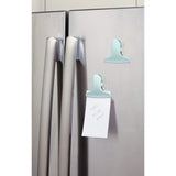 Set de 2 clips magnéticos azul menta