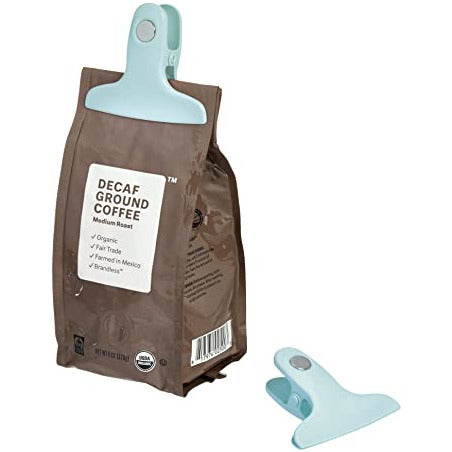 Set de 2 clips magnéticos azul menta
