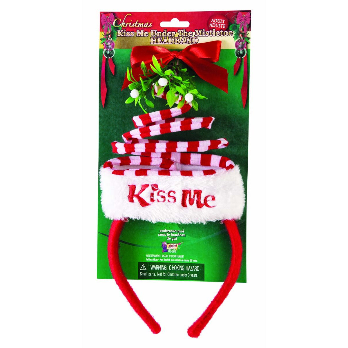 DIADEMA NAVIDEÑA KISS ME