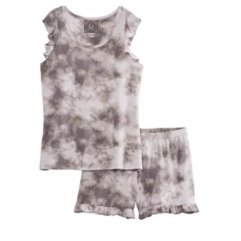 Two-piece grey pajama set