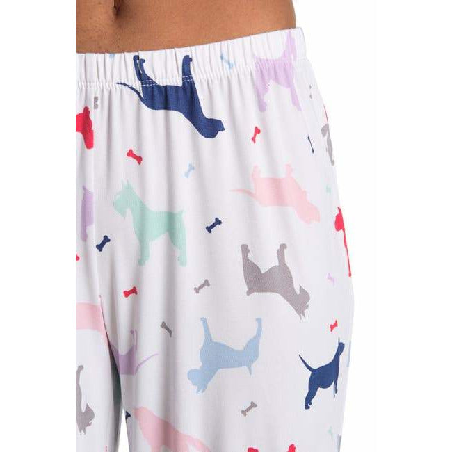 Pijama de 2 piezas estampado para fiesta de pijamas