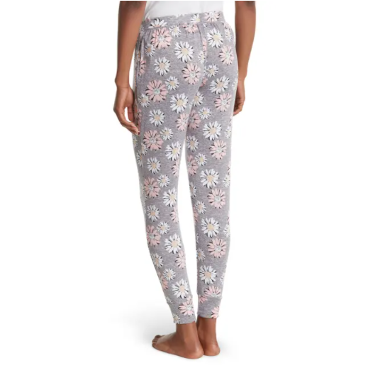 Pantalón de pijama gris jaspeado oscuro