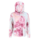 Conjunto de sudadera y pantalón Hacci Cloud color vino jaspeado