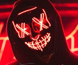 Máscaras inspiradas en Neon Light Purge