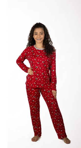 Conjunto de descanso rojo 2 pzs.