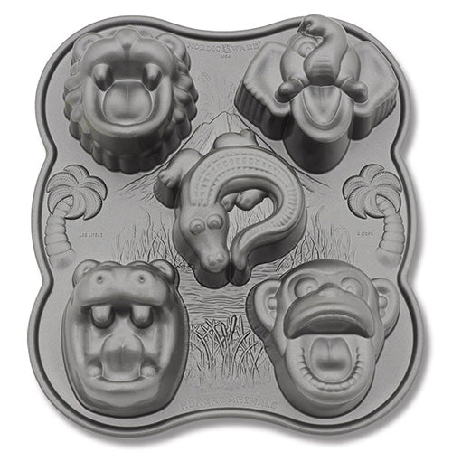 Molde para pastel y helado de Hungry Animals