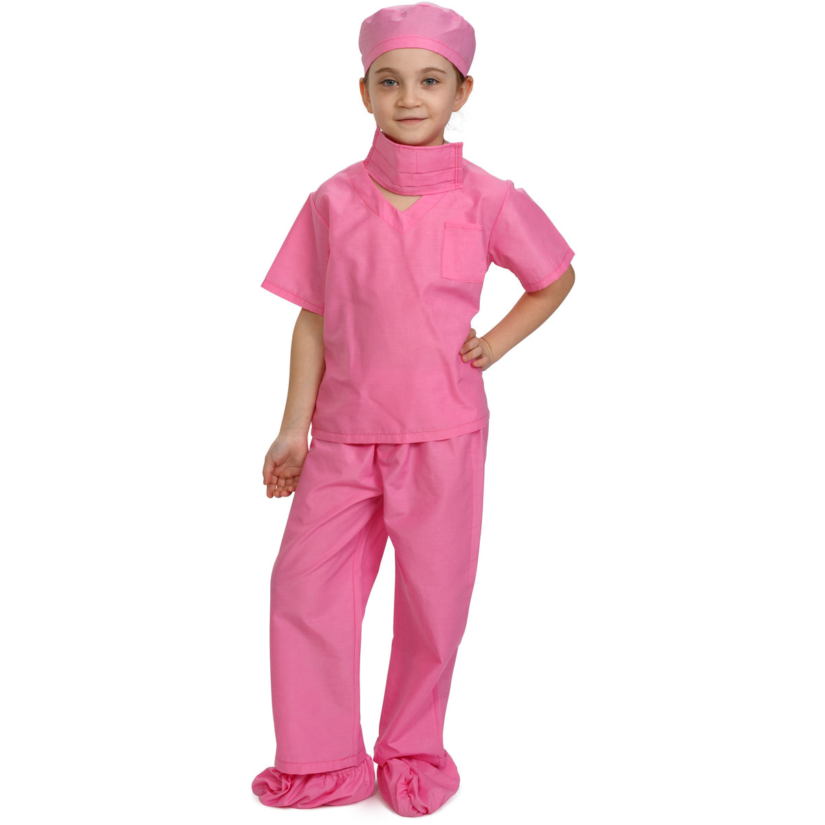 Uniformes médicos rosa