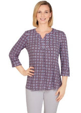 Blusa chambray azul - Ruby Rd