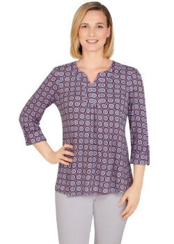 Blusa chambray azul - Ruby Rd