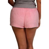 Pijama gris con pantalón de felpa
