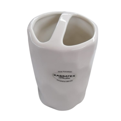 Soporte para cepillo de dientes de porcelana fina