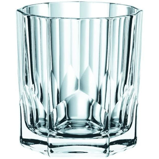 Decantador Riedel Aspen con tapón y vasos de whisky