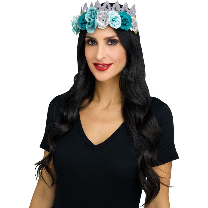 Corona Floral de Hada Fantasía