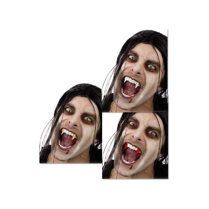 Dientes de vampiro metálicos retráctiles