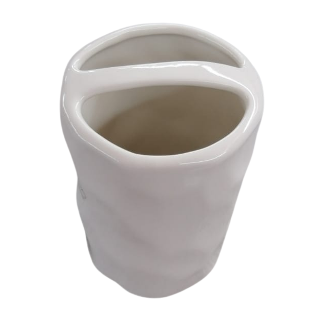 Soporte para cepillo de dientes de porcelana fina