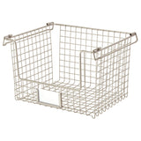 Cesta apilable de 30,5 x 25,4 x 20,3 cm