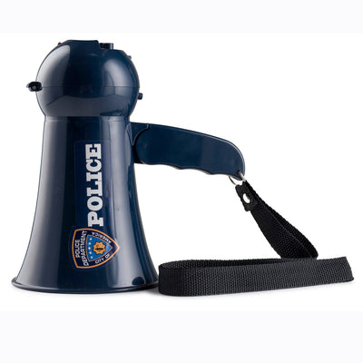 Megáfono de oficial de policía
