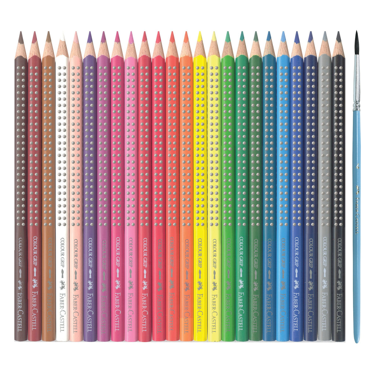 24 Ecopinceles Acuarelables Grip