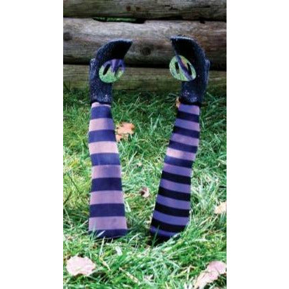 Estacas de patas de bruja para jardín en 3 colores